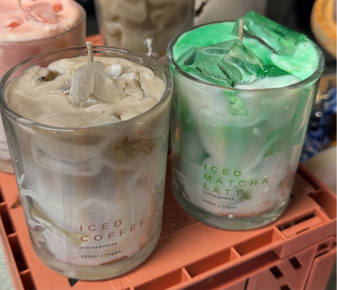 Iced Matcha / Iced Coffee Kerze