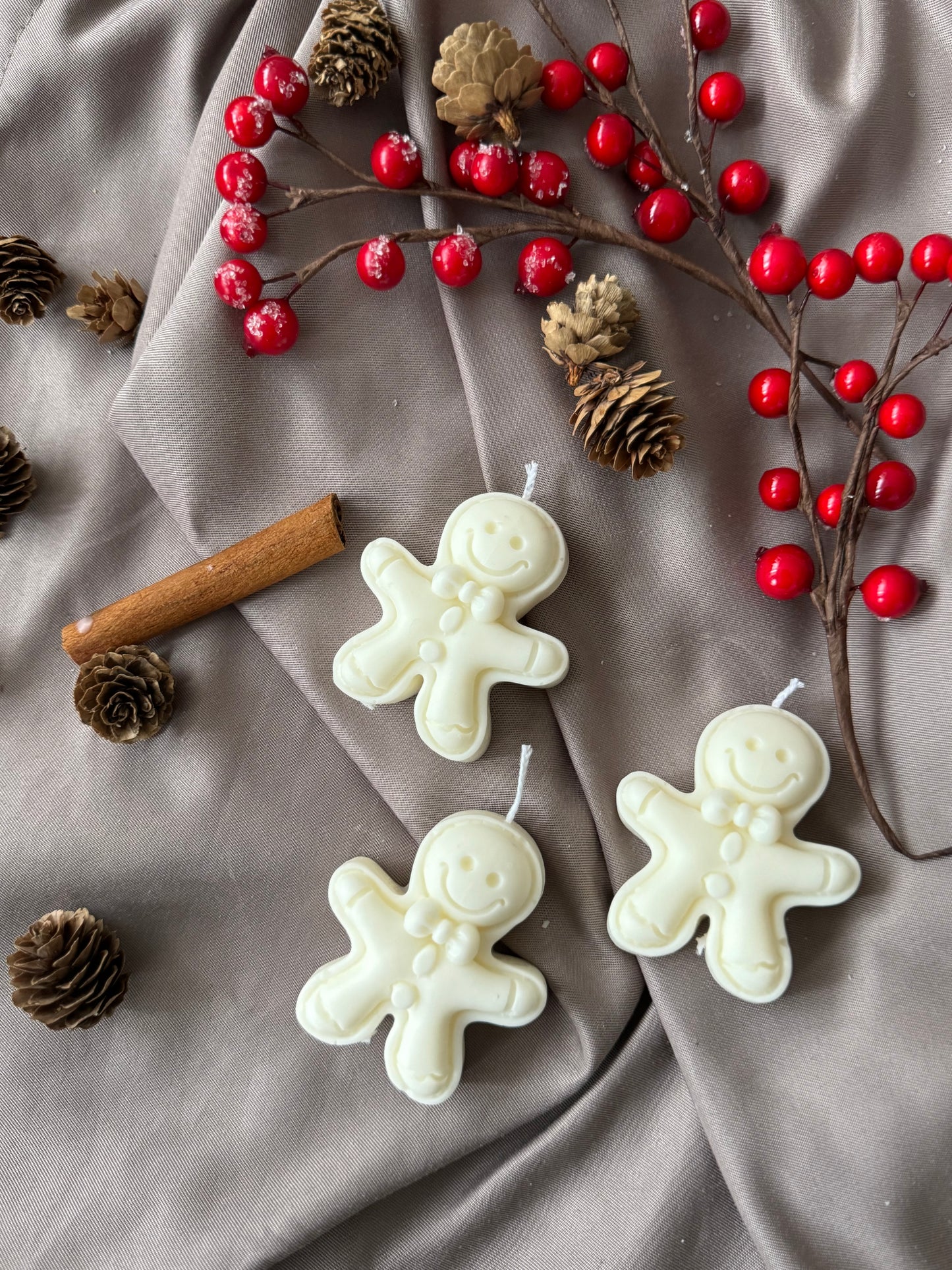 Lebkuchenmann Kerze groß